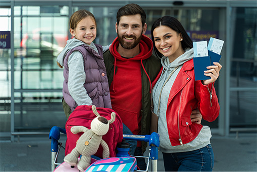 Happy Expat Family in The Netherlands, Symbolising Successful Integration and Relocation with New EU Blue Card Salary Changes.